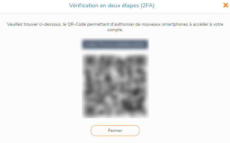 Vérification en 2 étapes