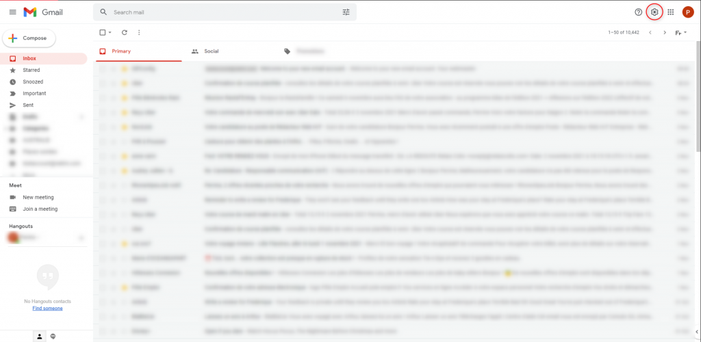 Import email account into Gmail