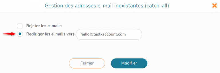 Gestion des adresses e-mail inexistantes (catch-all)