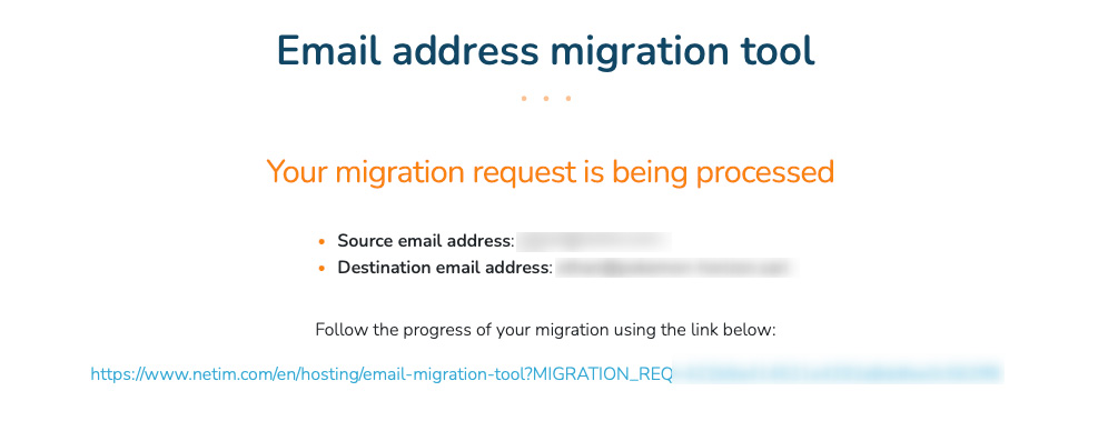 Migration in progress