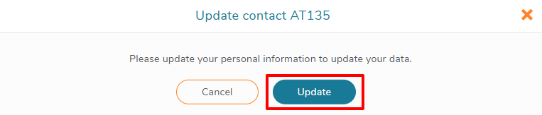 Update your personal information
