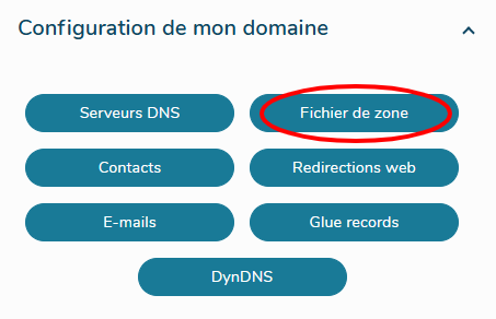 Fichier De Zone